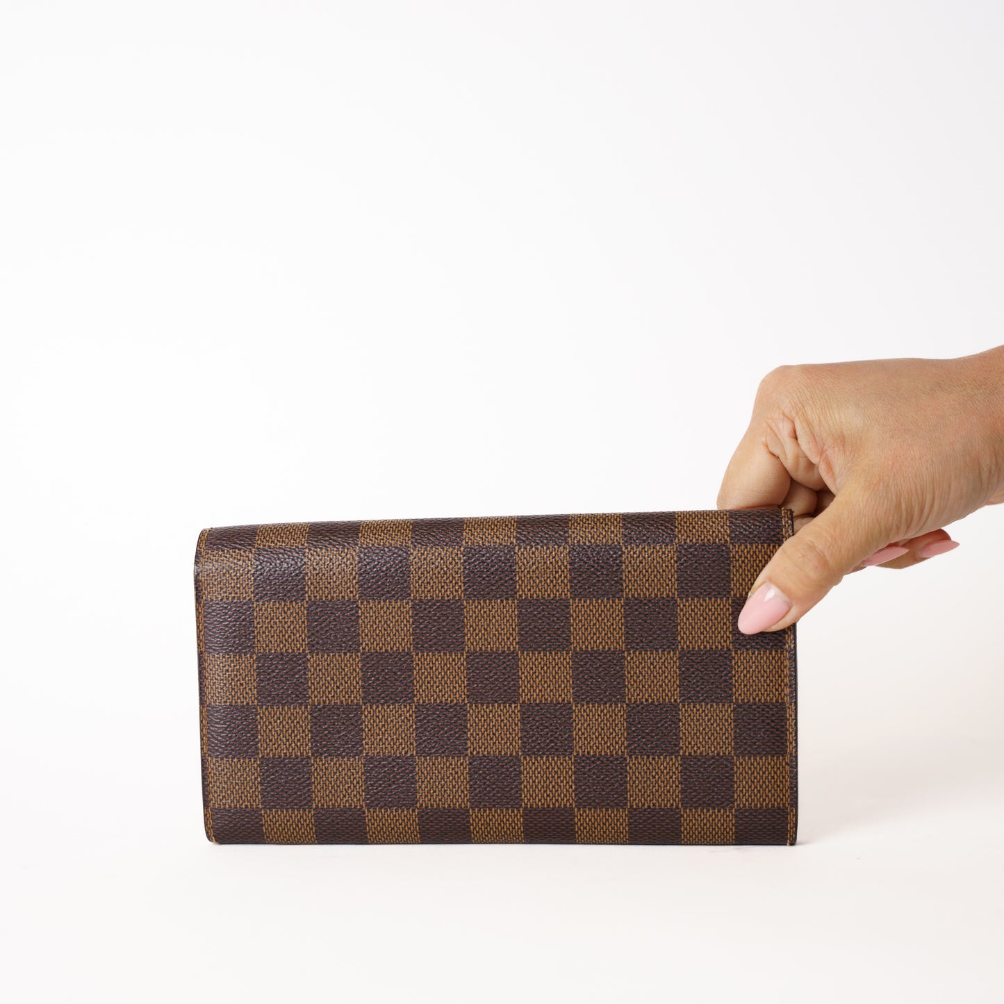 Louis Vuitton Sarah Wallet in Damier Ebene 181225B42