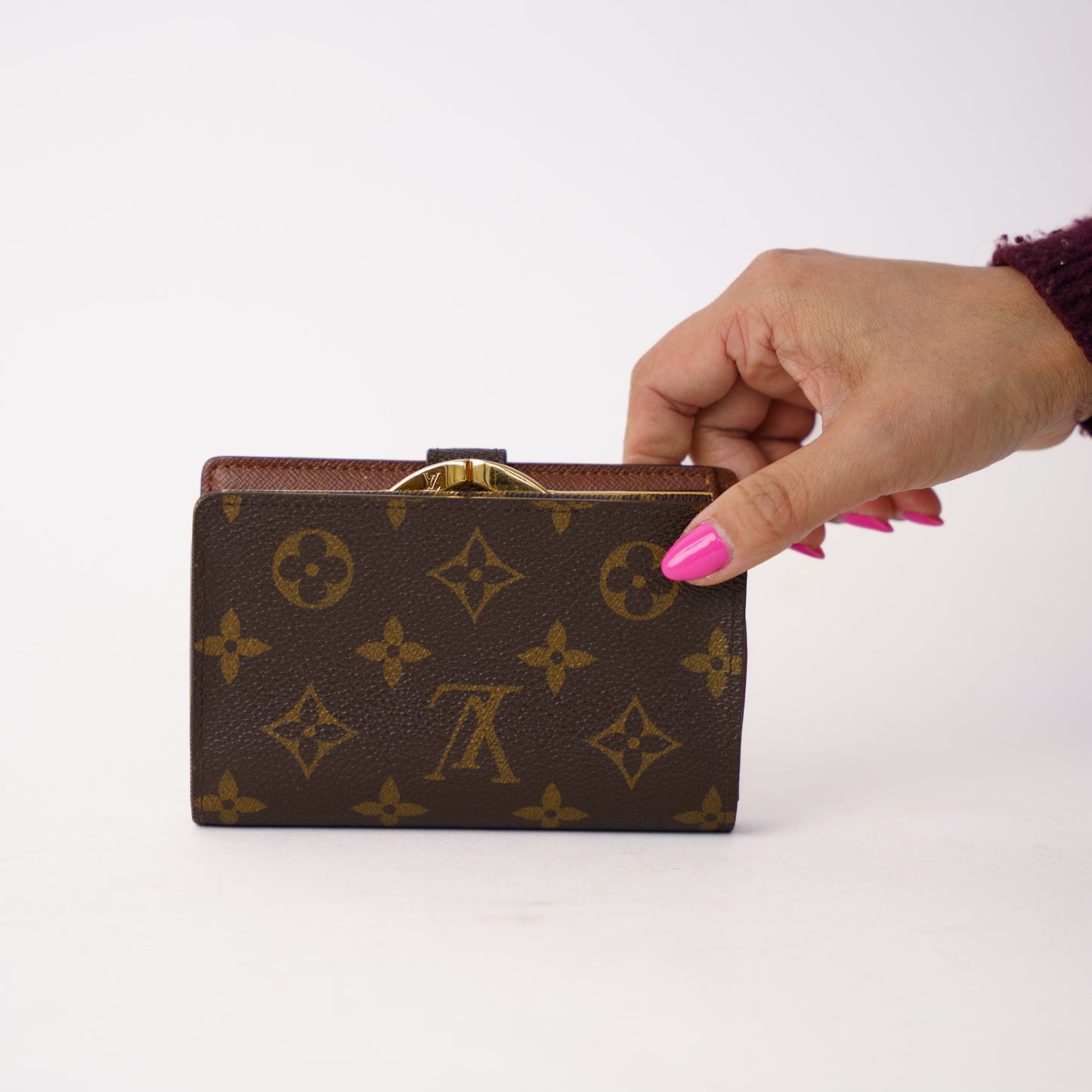 Louis Vuitton Kisslock Purse Monogram MI3162 190226E01