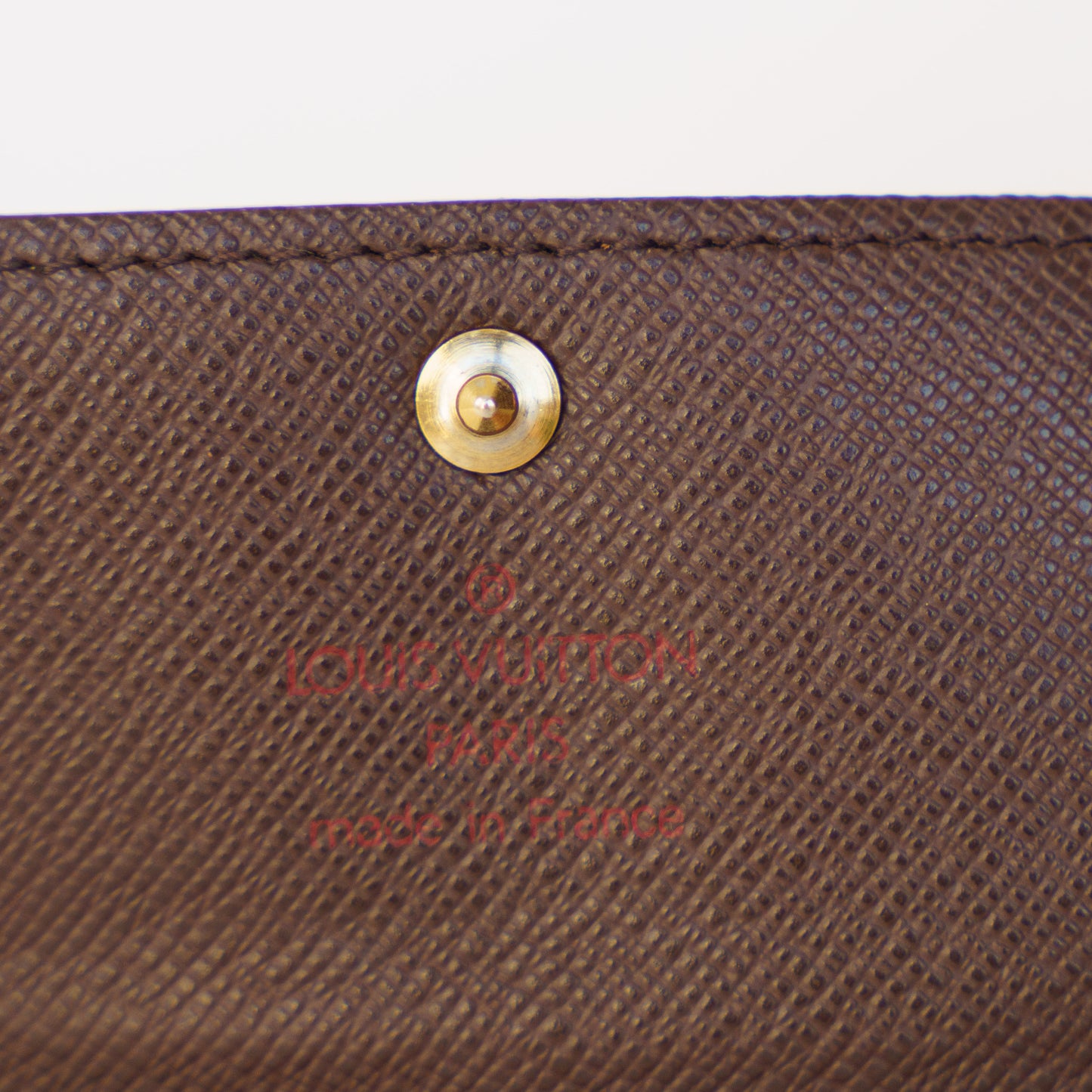 Louis Vuitton 6 Key Holder in Damier Ebene 190326B16