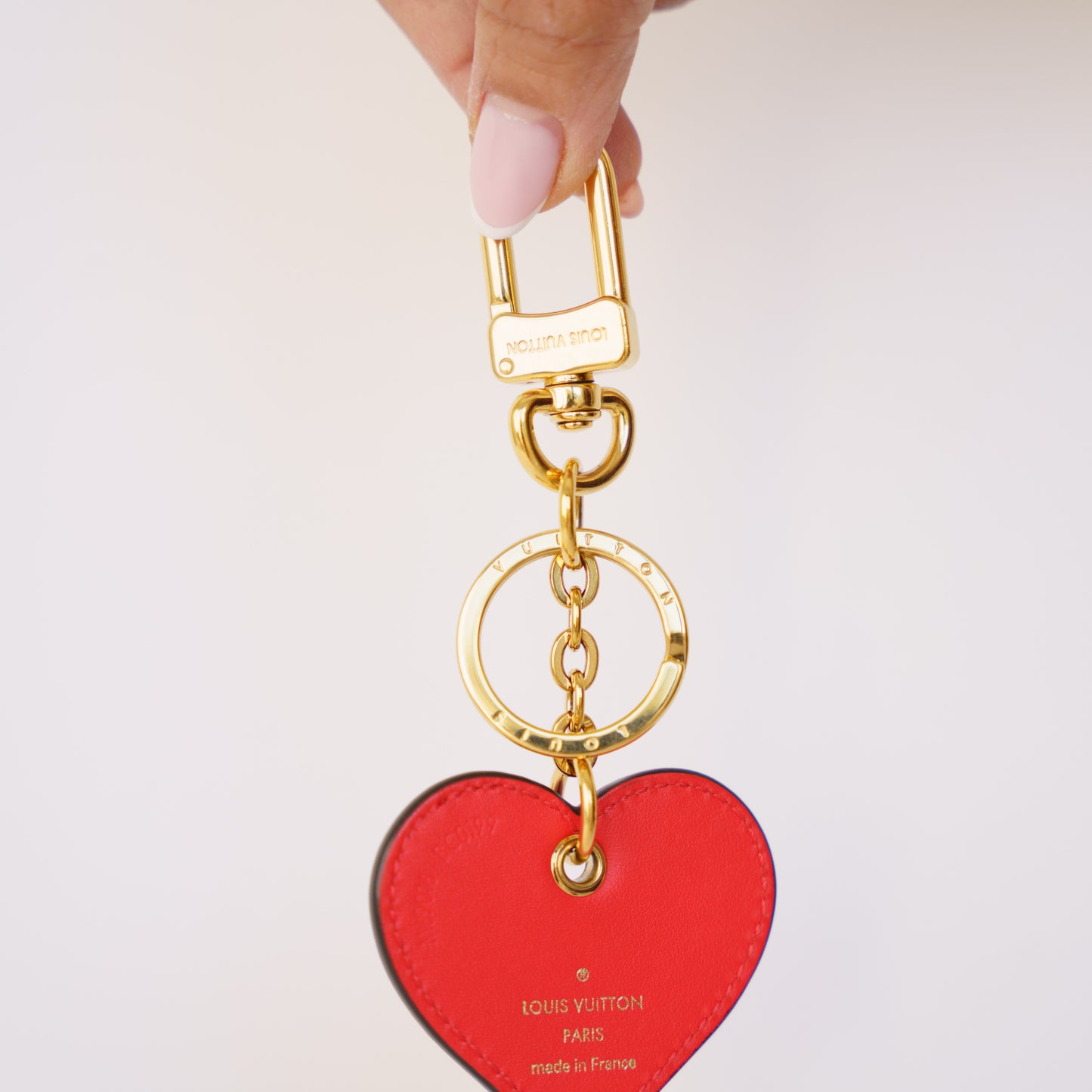 Louis Vuitton Coeur Bijou De Sac Heart Bag Charm 190326D22
