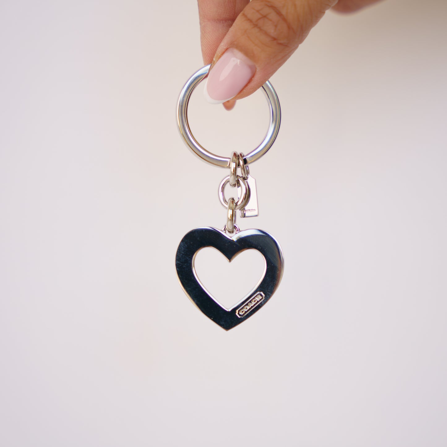 Coach Heart Key Ring Multicolor 190326D25