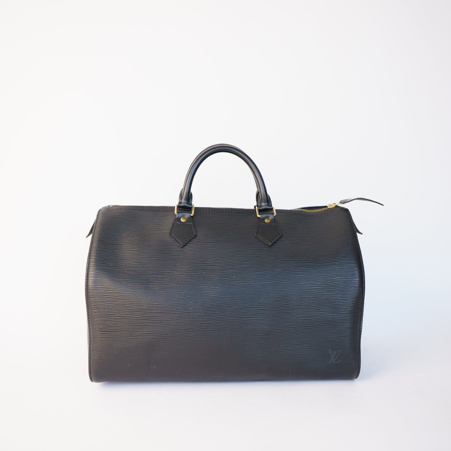 Louis Vuitton 1996 Speedy 35 in Black Epi Leather SP0936 110326P10