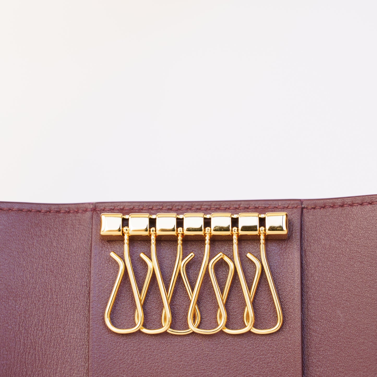 Cartier Burgundy 6 Key Holder 190326D78
