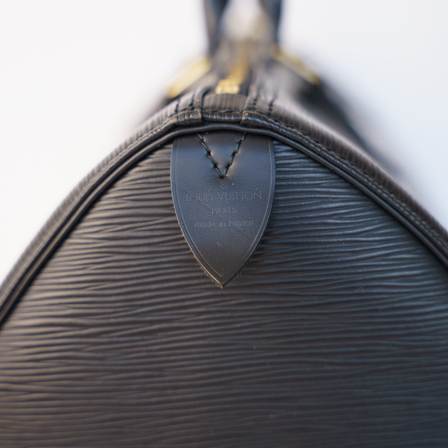 Louis Vuitton 1996 Speedy 35 in Black Epi Leather SP0936 110326P10