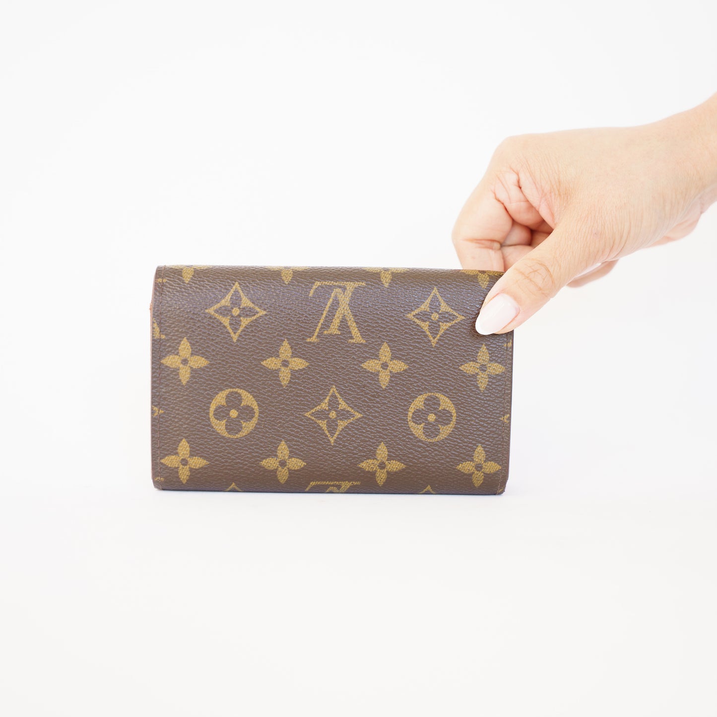 Louis Vuitton Porte Tresor Compact Wallet Monogram CA4087 190326D70