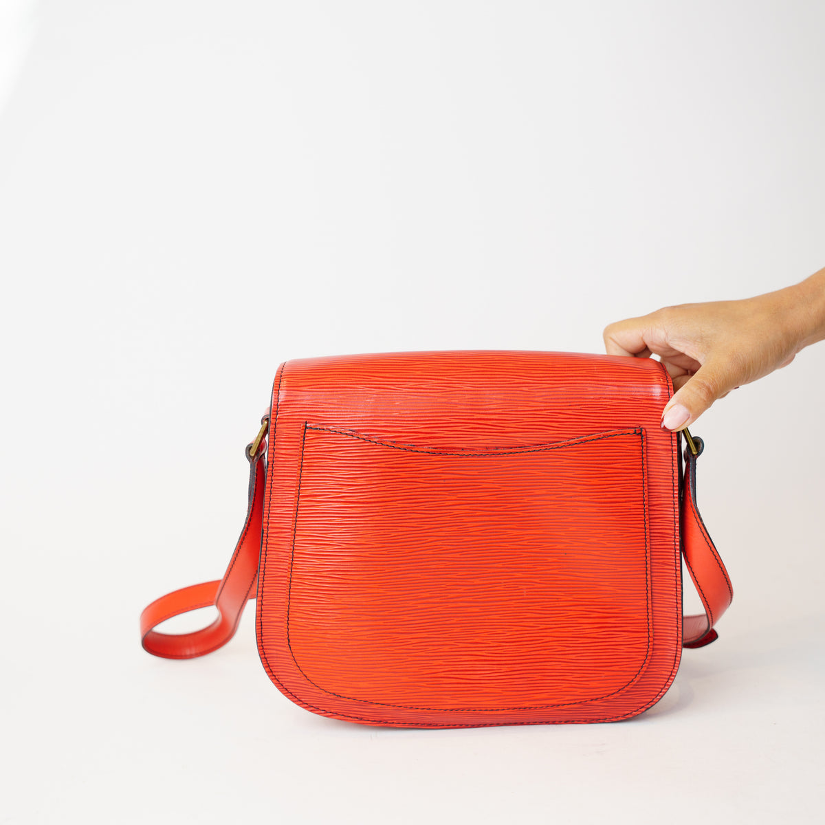 Louis Vuitton Saint Cloud GM Red Epi 201026F16