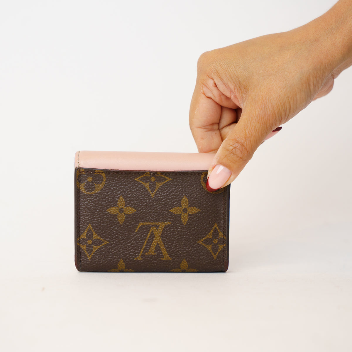 Louis Vuitton Zoe Wallet with 'M.A' initials with Rose Ballerine Interior 201026F11