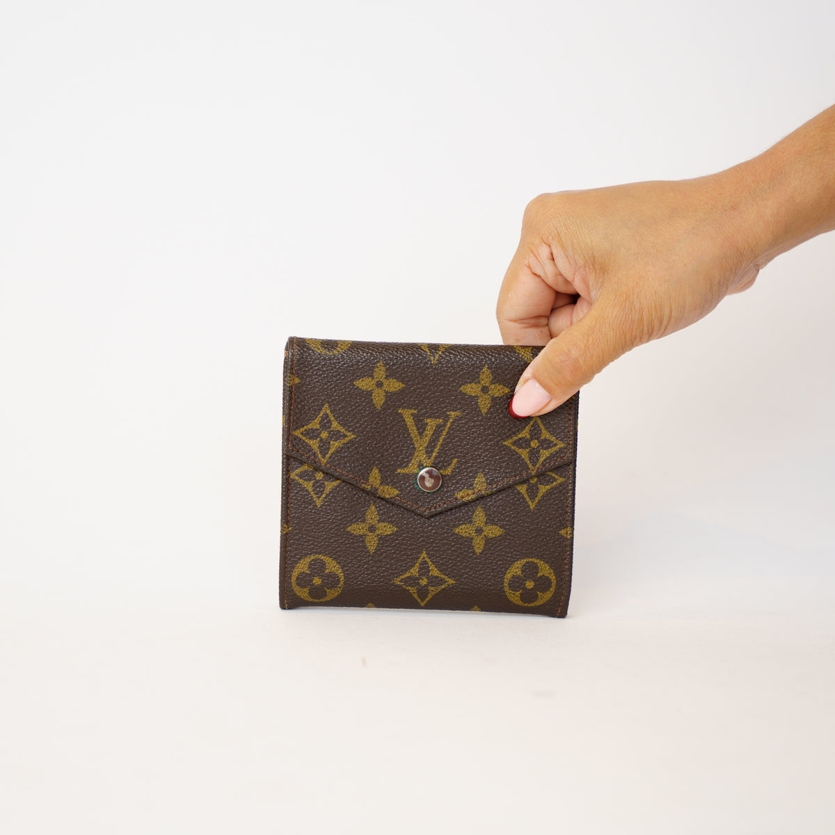 Louis Vuitton Elise Wallet in Monogram Canvas 201026F03