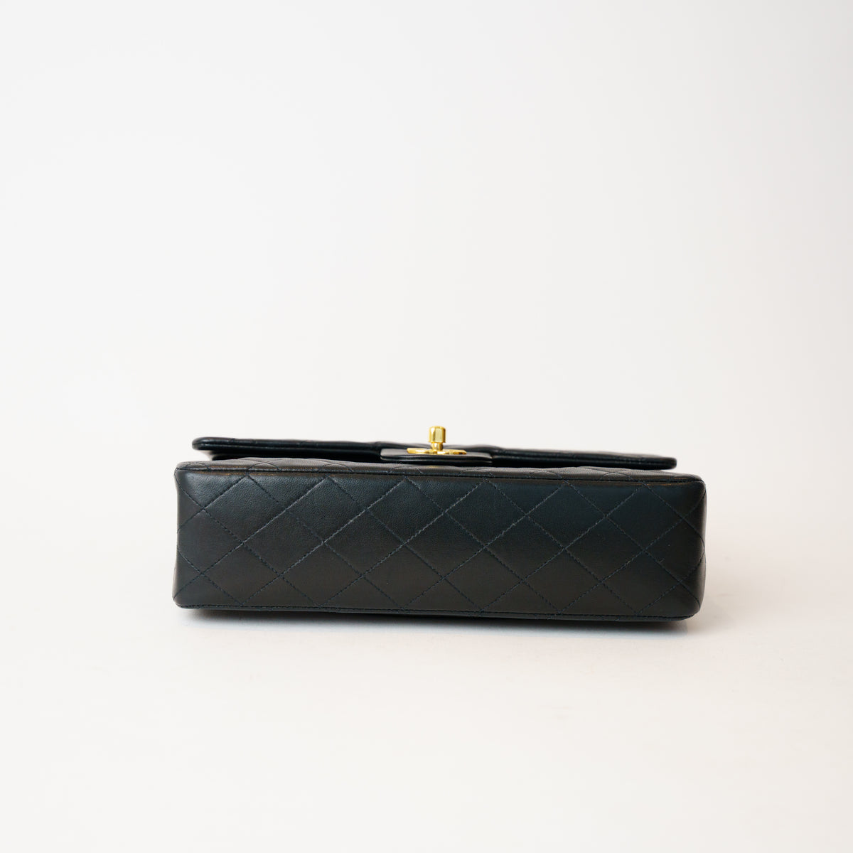 Chanel Medium Classic Flap in Black Lambskin with 24K Gold Hardware 201026X01