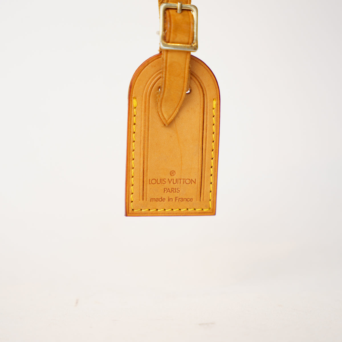 Louis Vuitton Small Leather Luggage Tag 201026J13