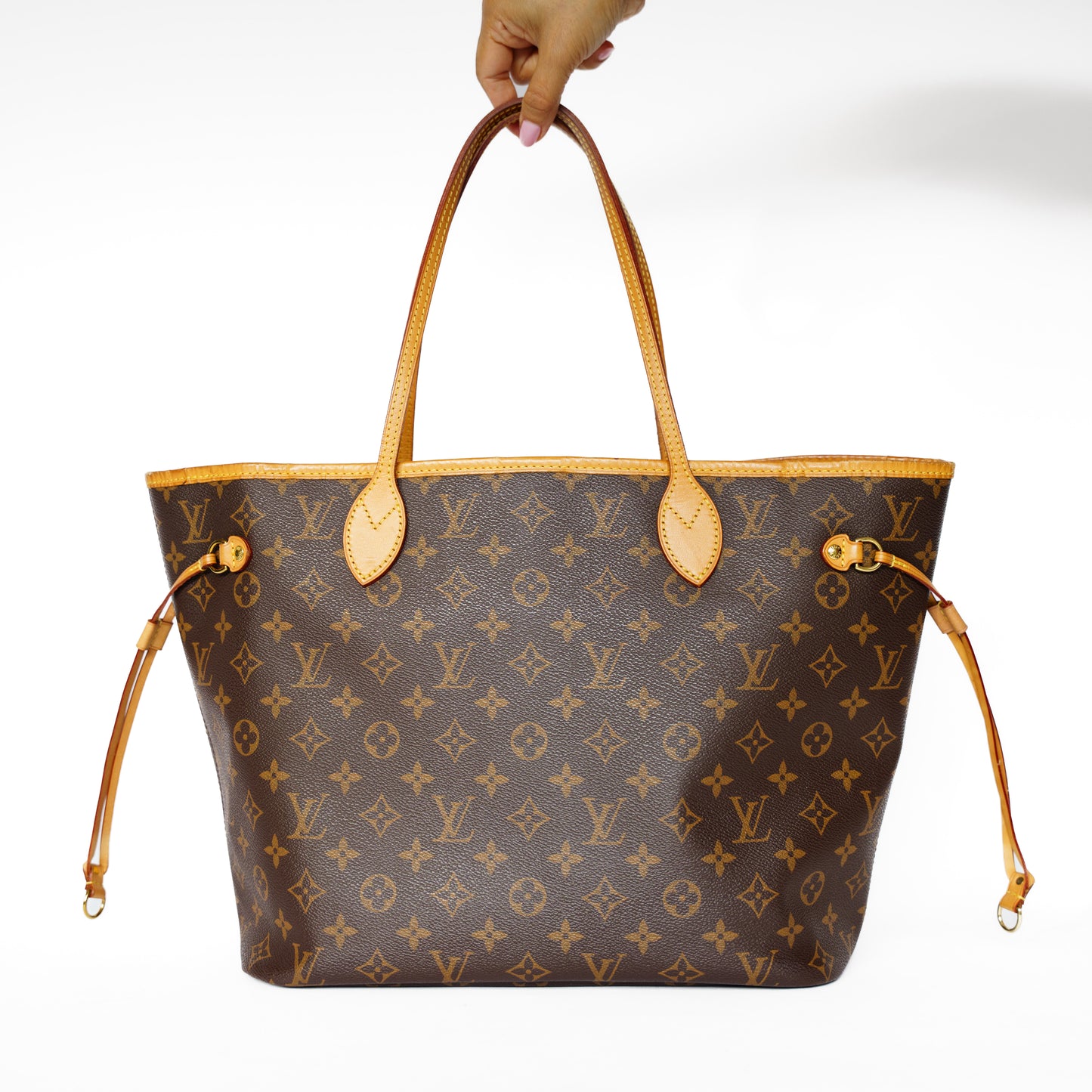 Louis Vuitton Neverfull MM Monogram in Cerise Interior 201125B02
