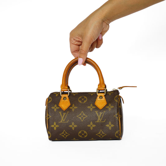Louis Vuitton Mini Speedy in Monogram Canvas 191125B23
