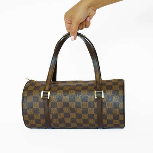 Louis Vuitton Papillon 26 in Damier Ebene Canvas 201125B189