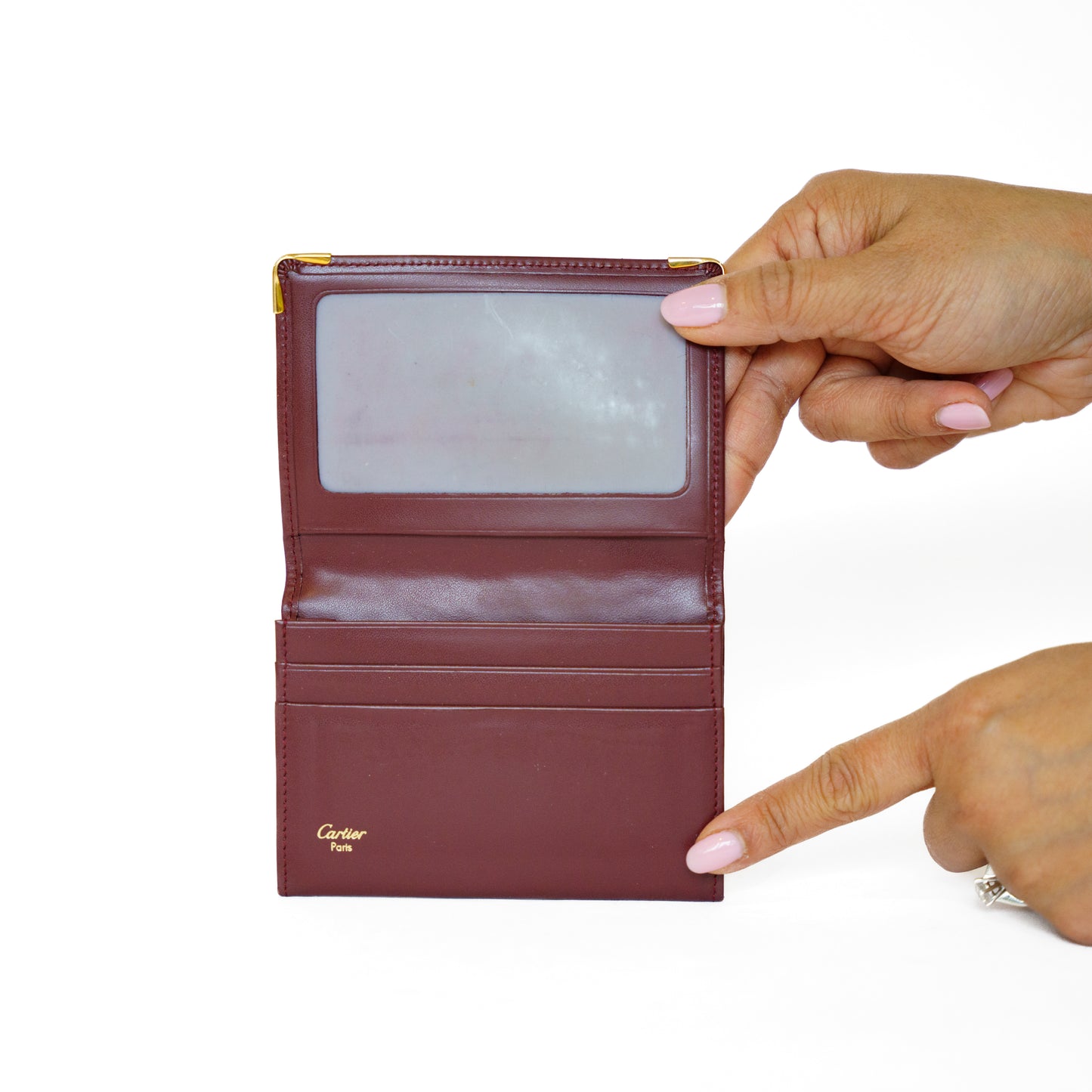 Cartier Bifold Card Holder ID Holder 201125B198