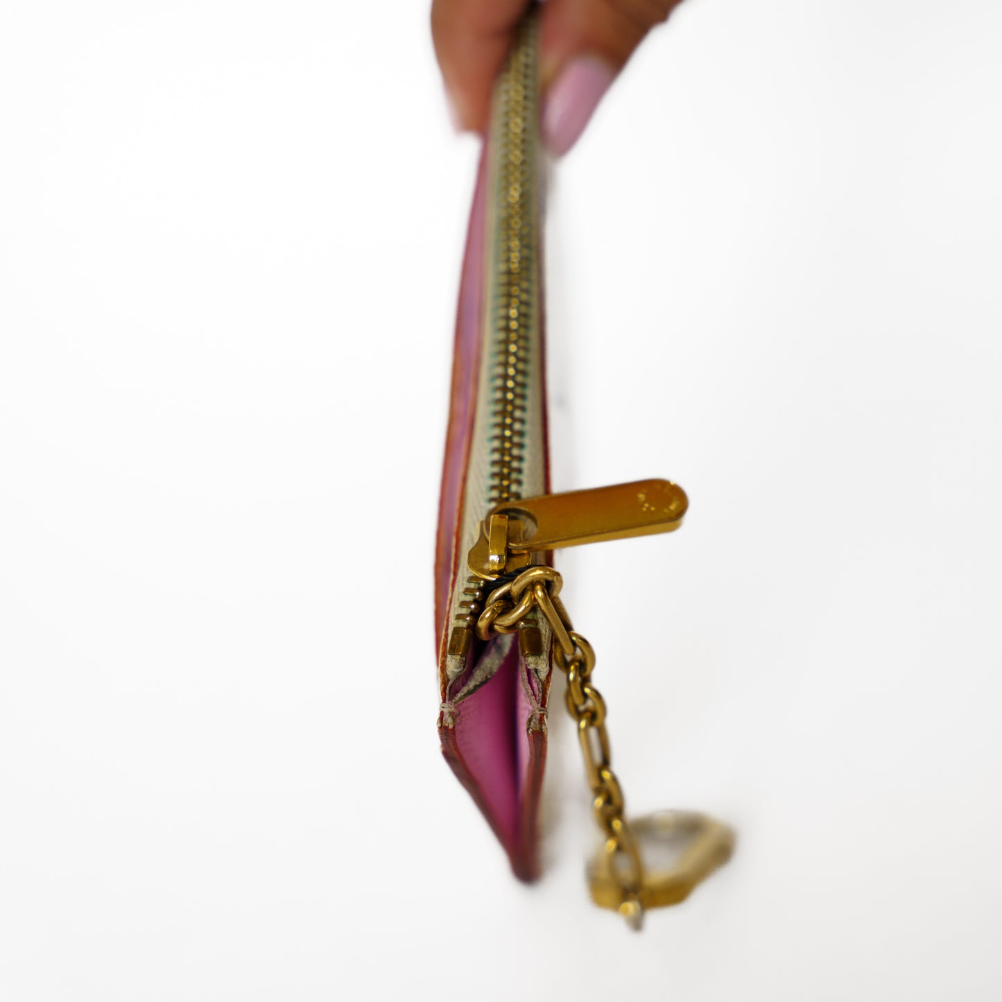 Louis Vuitton Key Pouch X Takashi Murakami in White Multicolor 191125B20