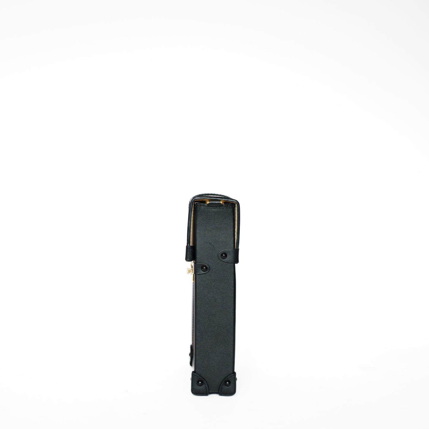 Louis Vuitton Trunk Verticale Monogram with Black Leather 261125B07