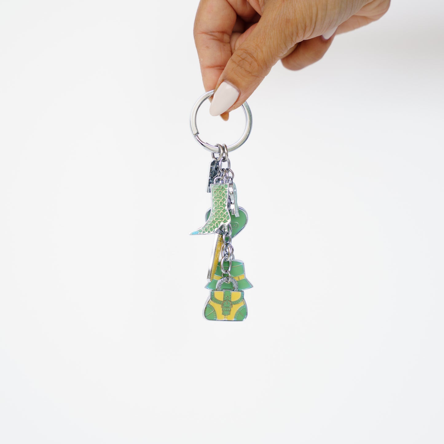 Coach Multi Charm Green 210526G10
