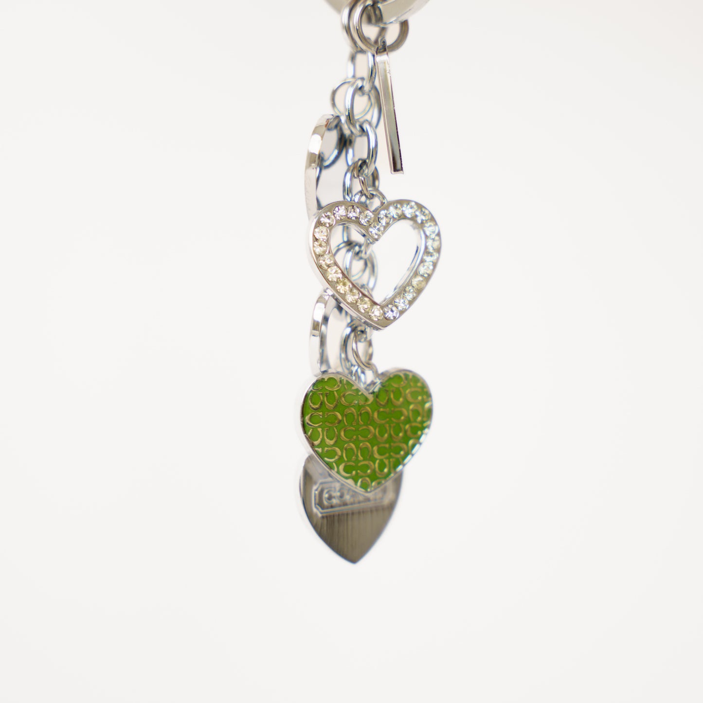 Coach Heart Bag Charm Multicolor 210526G13