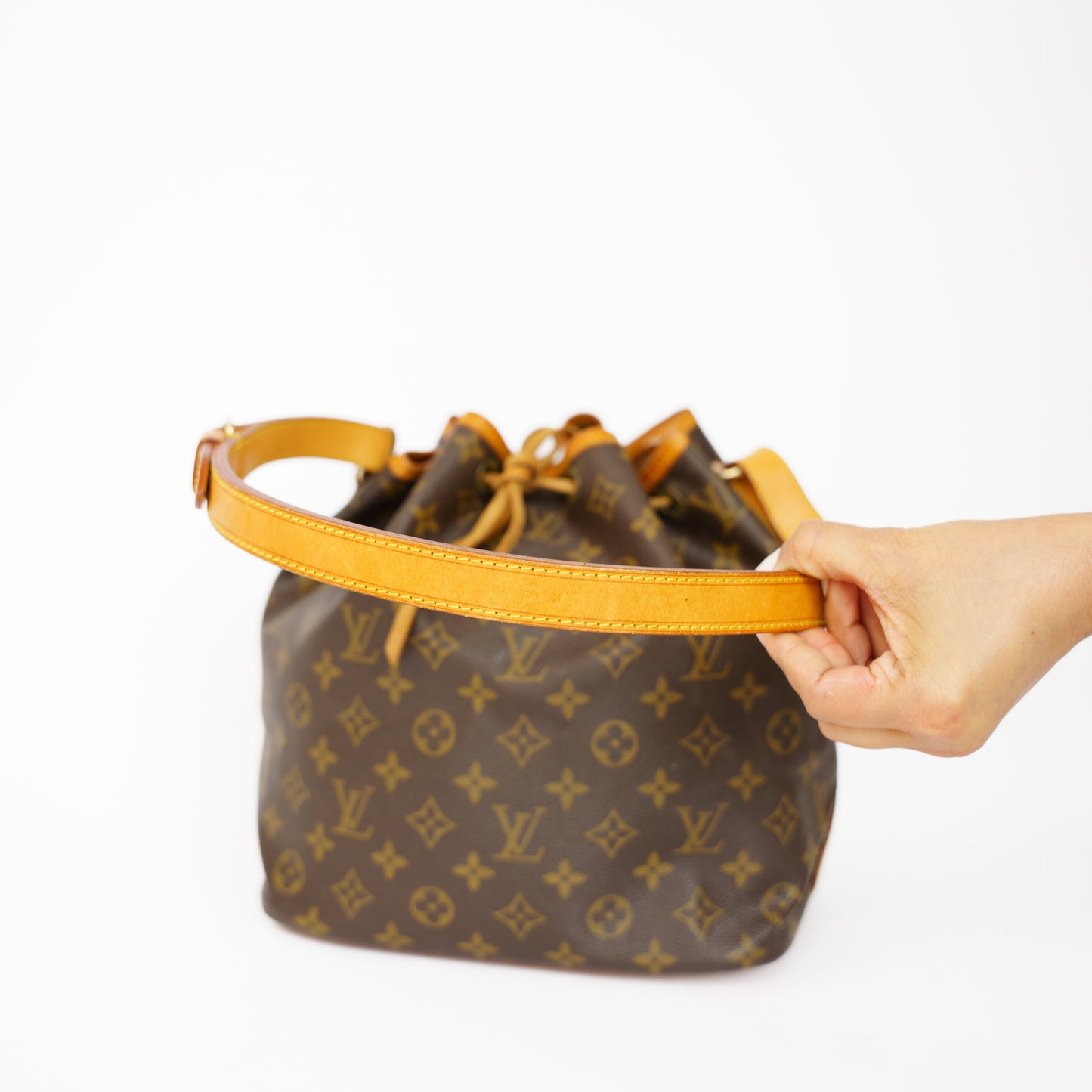Louis Vuitton Noe PM Bucket Bag in Monogram 210526N09