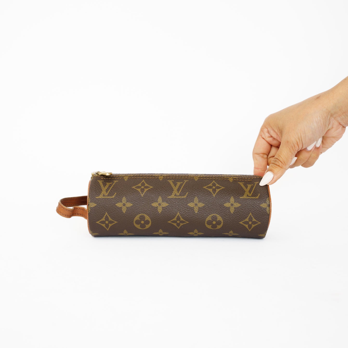 Louis Vuitton Trousse Rondo 20 Pencil Case in Monogram 8907 RA 210526E04