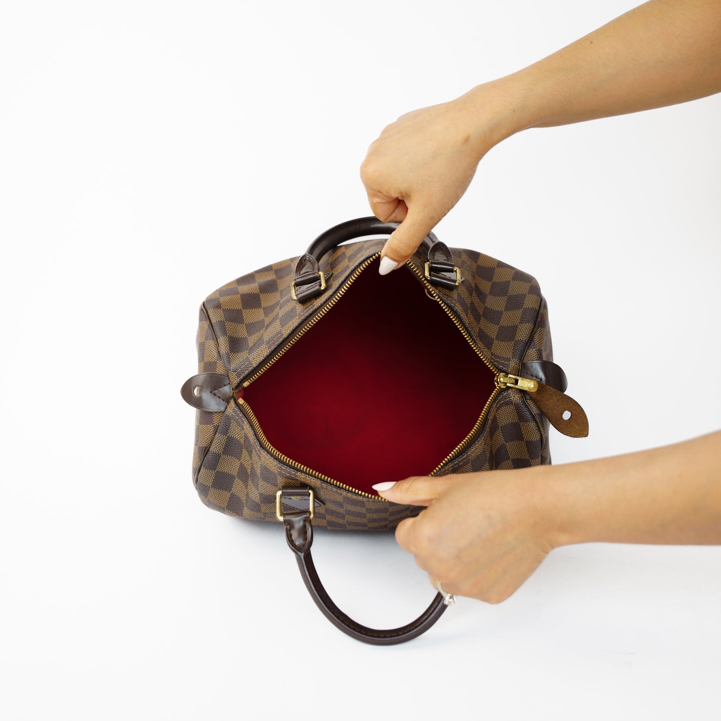 Louis Vuitton Speedy 30 in Damier Ebene 210526A01