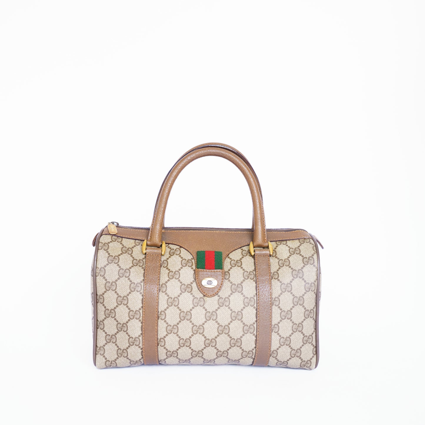 Gucci Boston Bag Vintage Sherry Line 210726X88