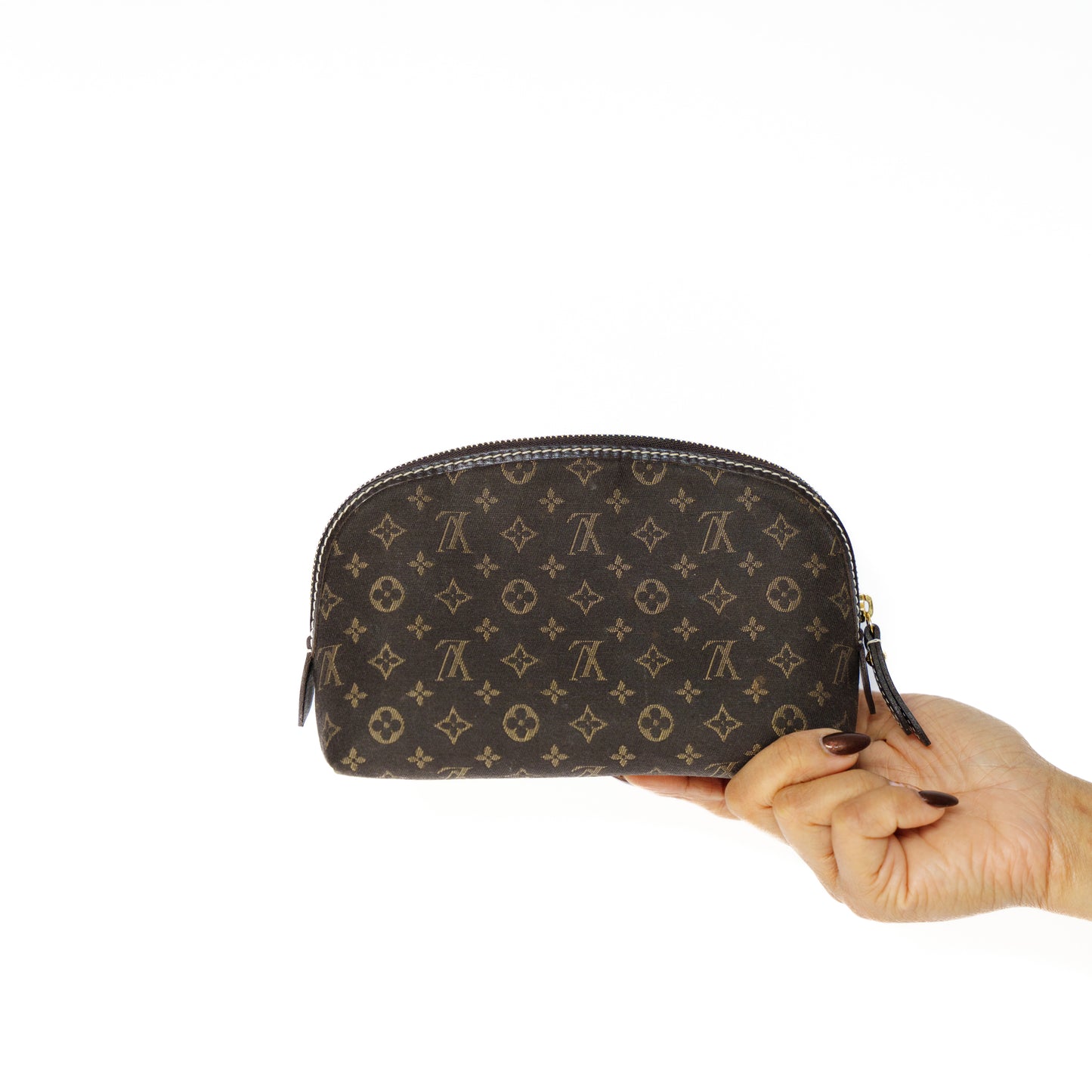 Louis Vuitton Cosmetic Pouch Idylle PM in Black Monogram Canvas 281025B35