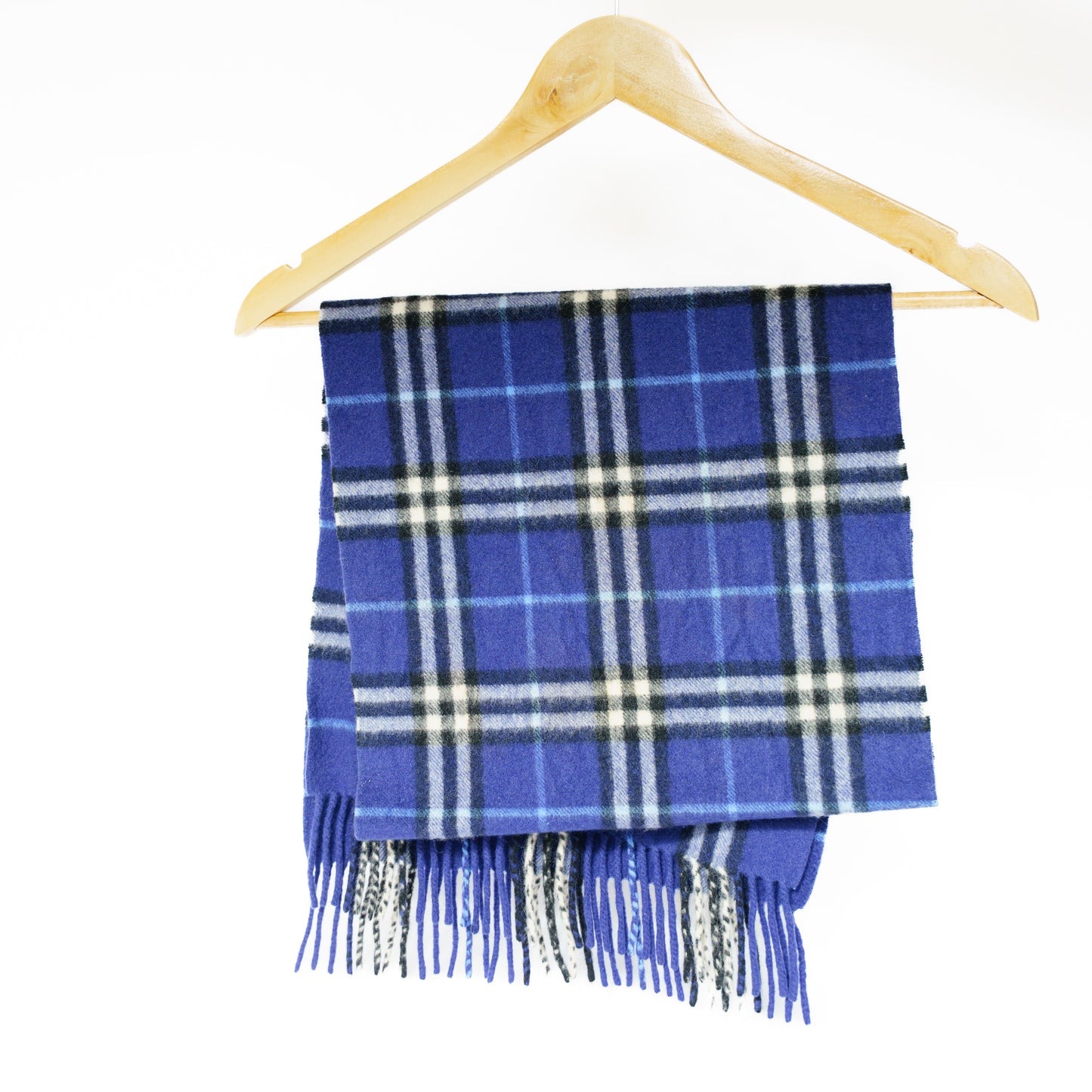 Burberry Scarf in Blue Cashmere 221025B124