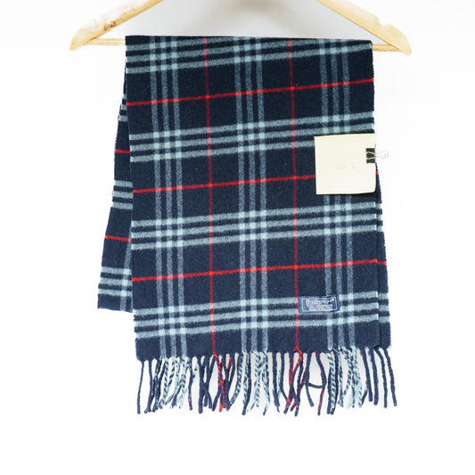 Burberry Dark Blue Scarf - Day 8th Advent Calender