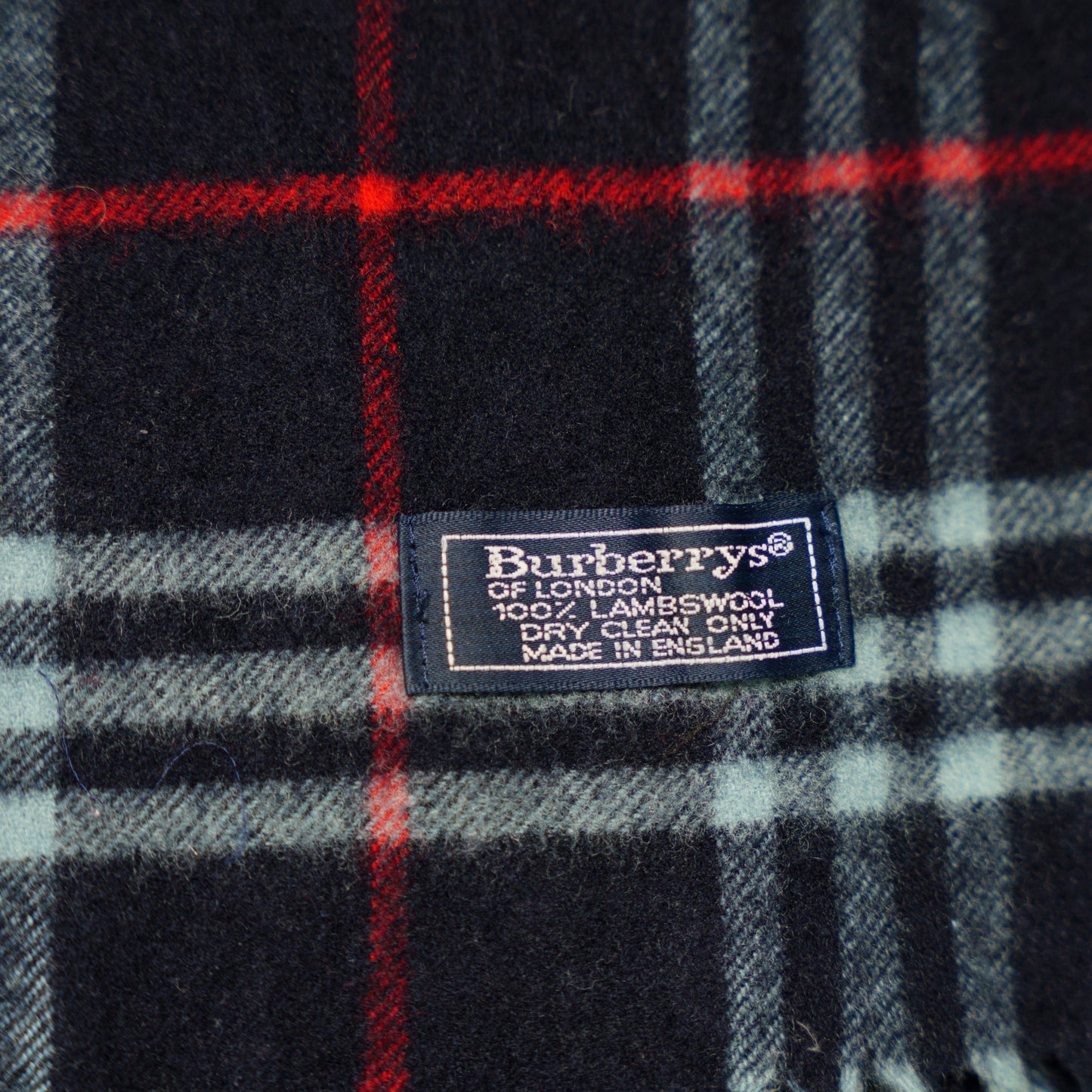 Burberry Dark Blue Scarf - Day 8th Advent Calender