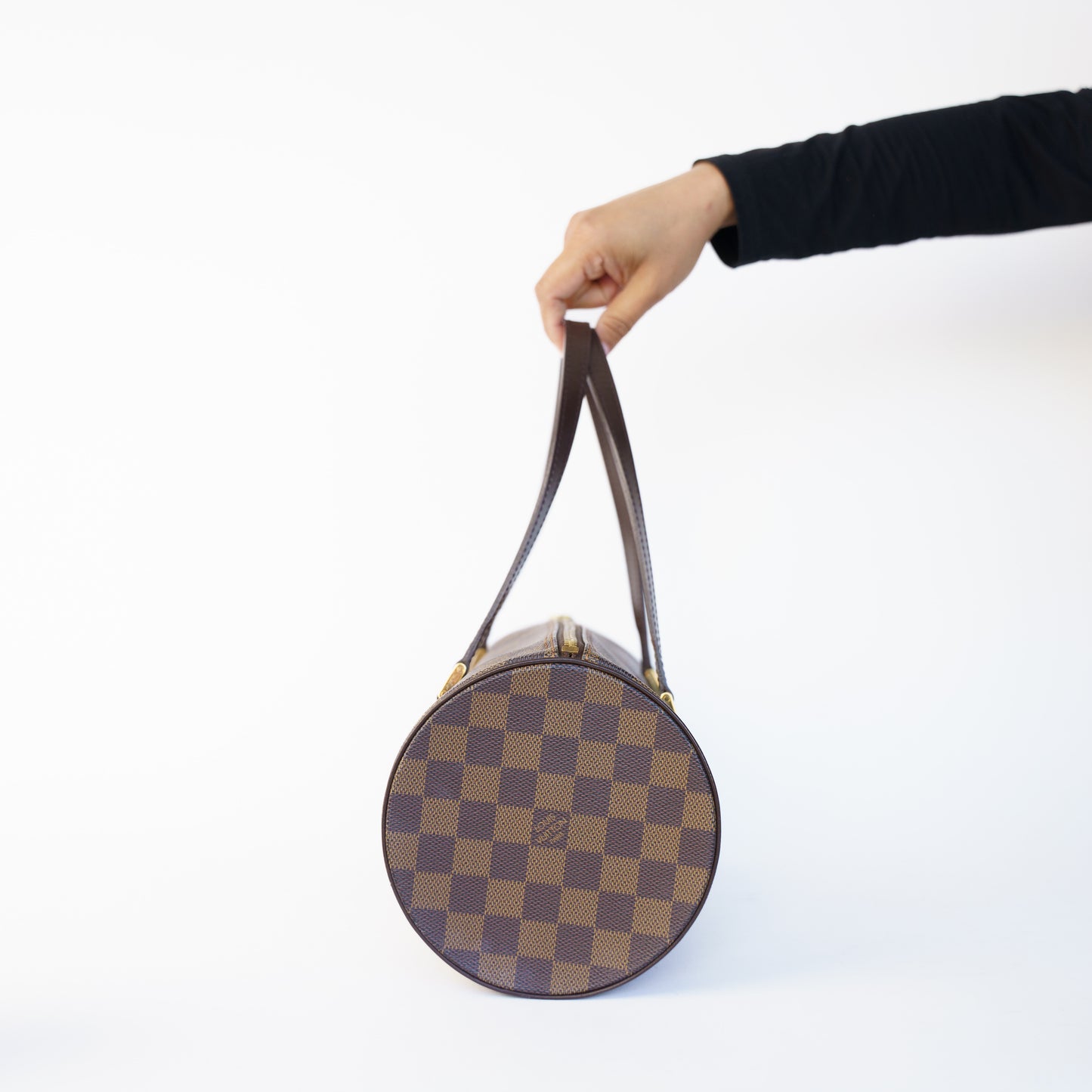 Louis Vuitton Papillon 30 in Damier Ebene MB1003 230426B02