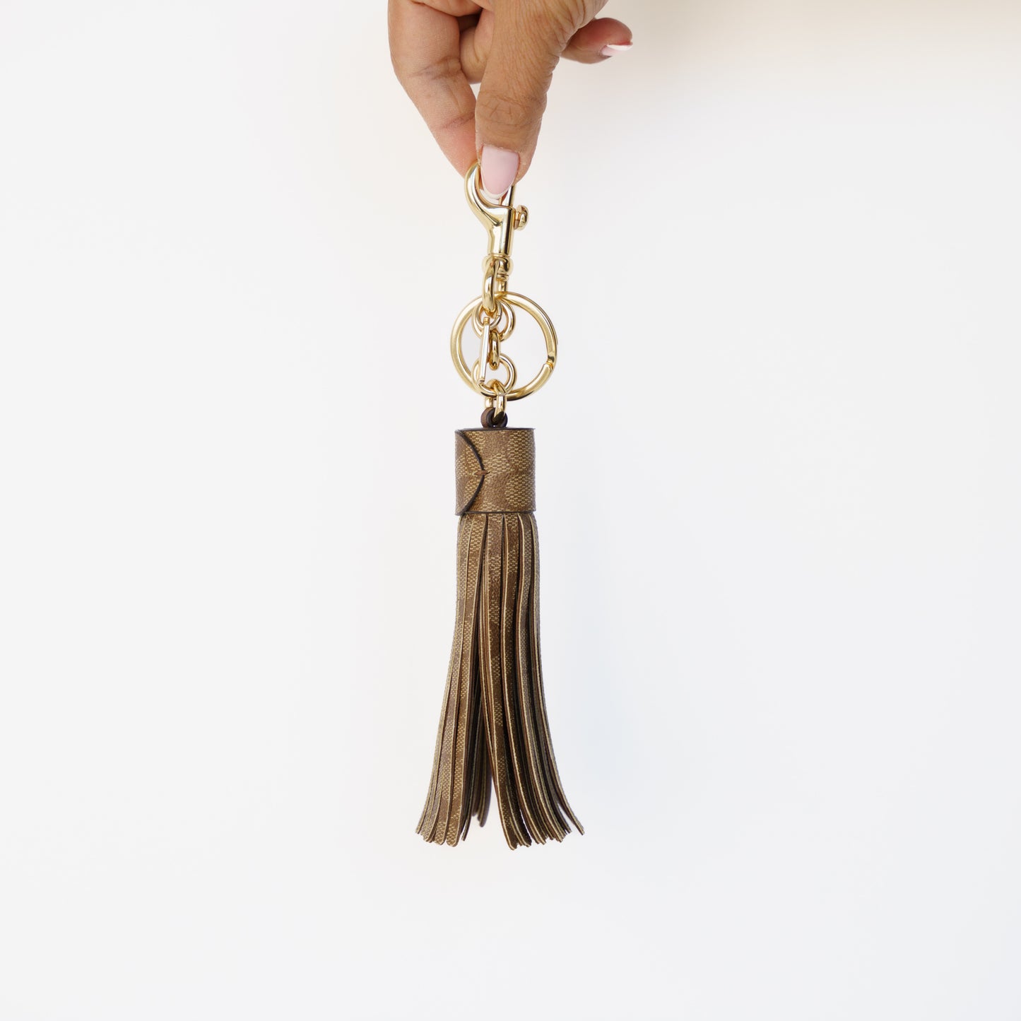 Coach Tassel Bag Charm In Signature Canvas 230426B16
