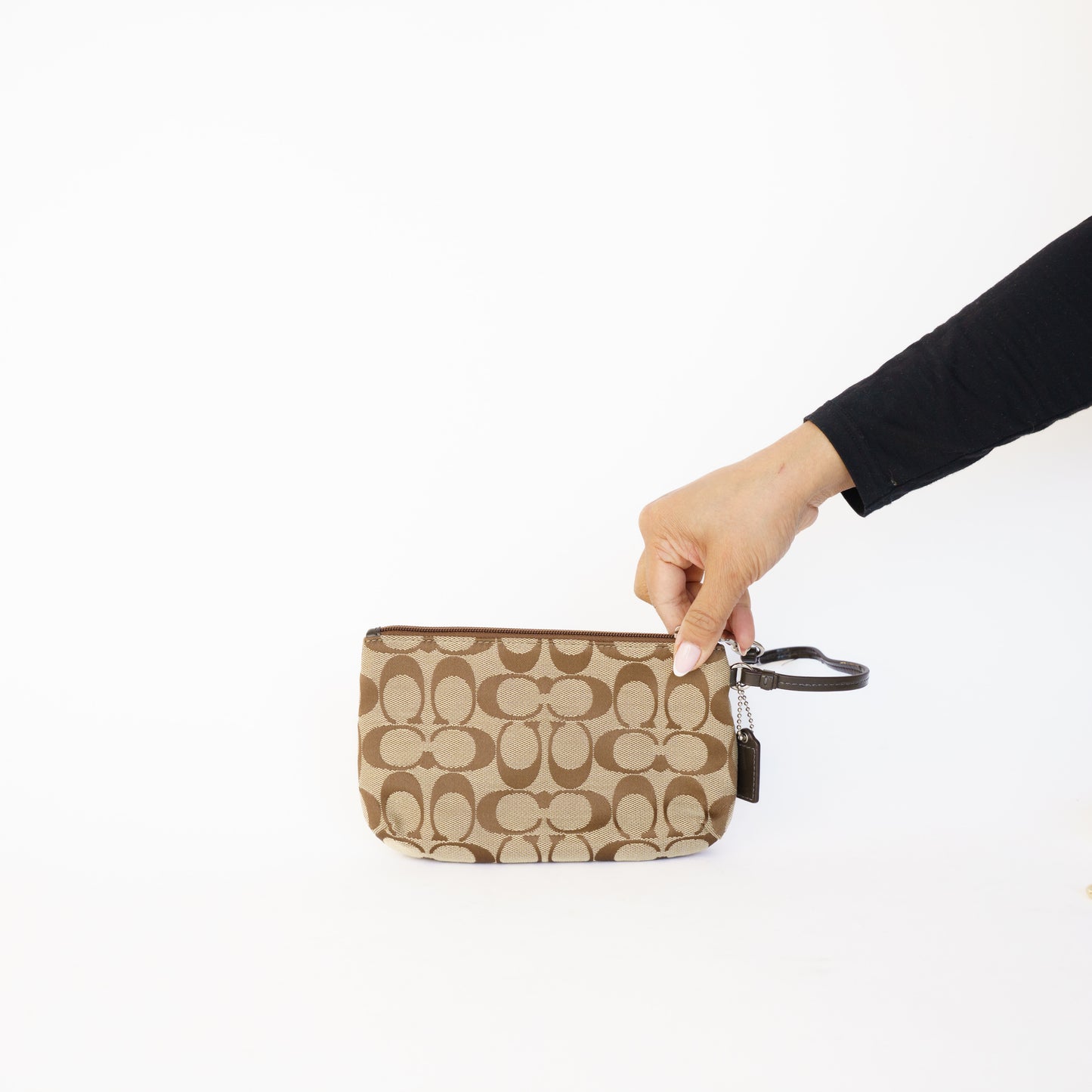 Coach Park Signature Wristlet Wallet Clutch Purse 230426B17