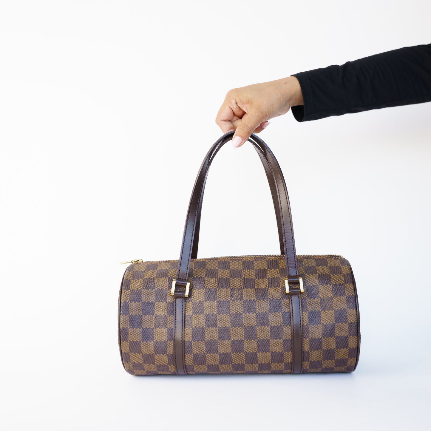 Louis Vuitton Papillon 30 in Damier Ebene MB1003 230426B02