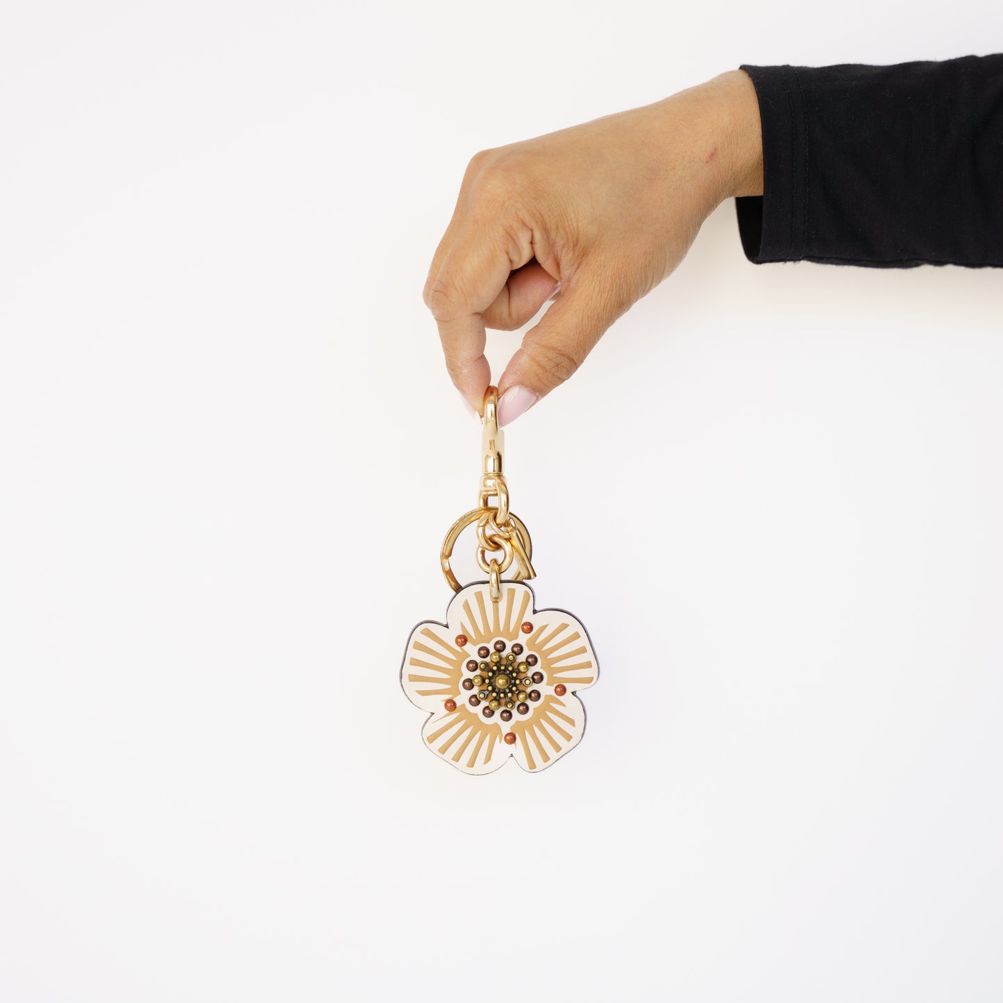 Coach Tea Rose Bag Charm 230426B20