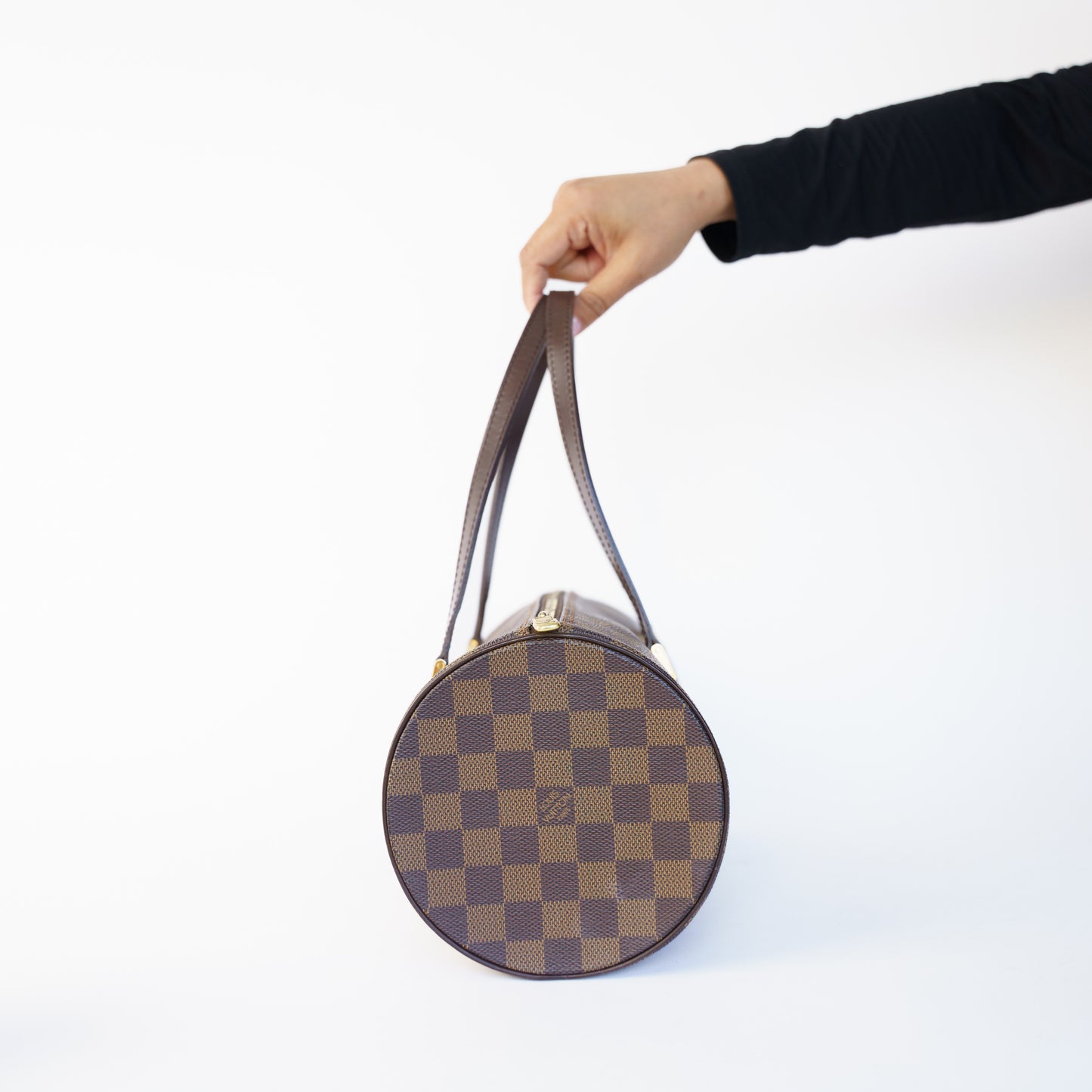 Louis Vuitton Papillon 30 in Damier Ebene MB1003 230426B02