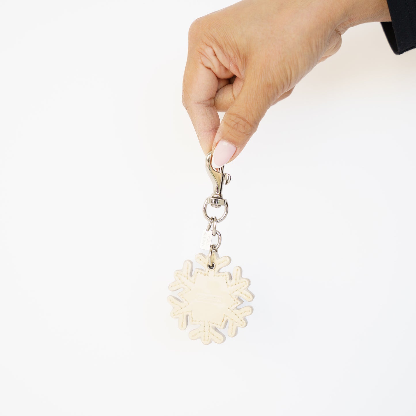 Coach Embellished Snowflake Bag Charm 230426B23