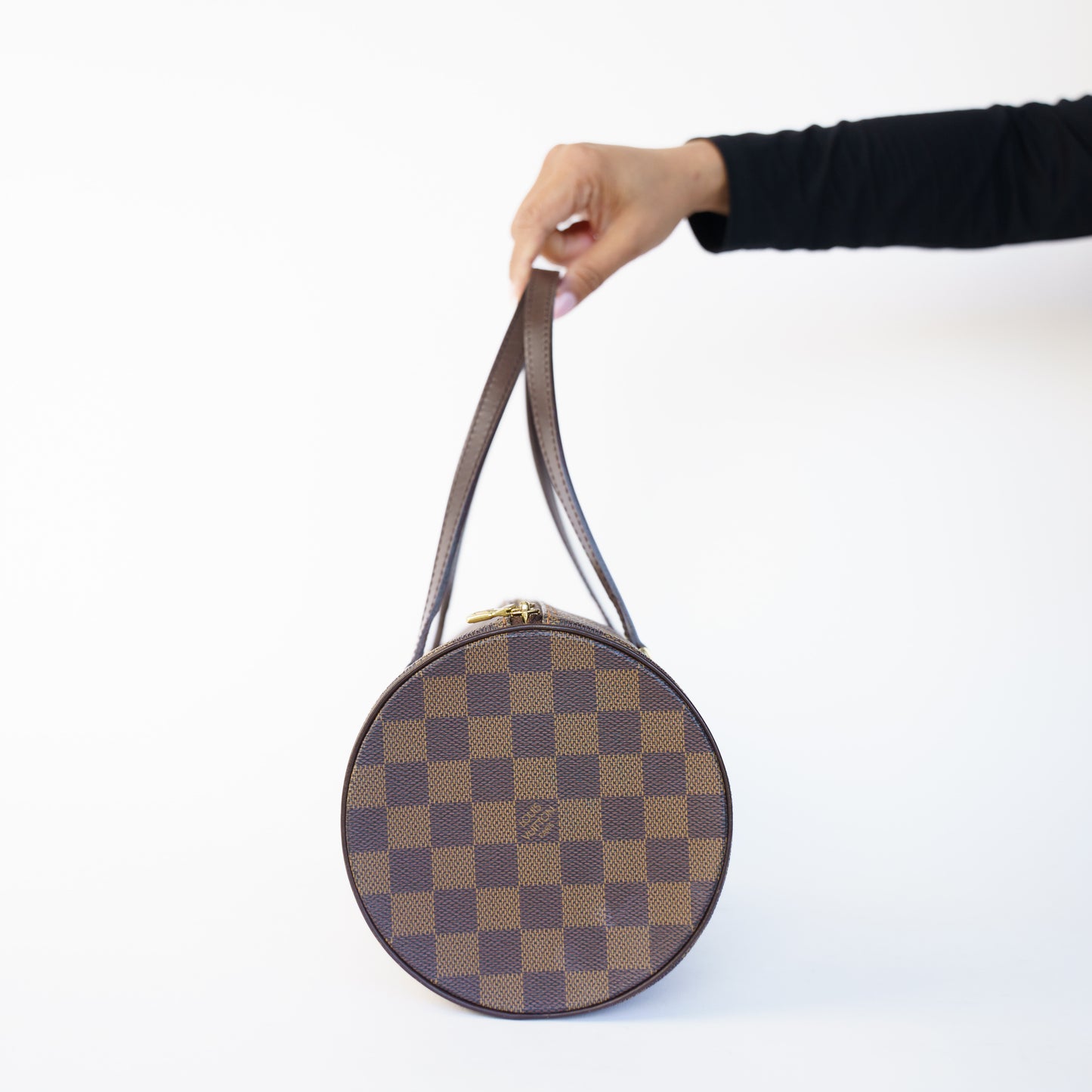 Louis Vuitton Papillon 30 in Damier Ebene MB1003 230426B02