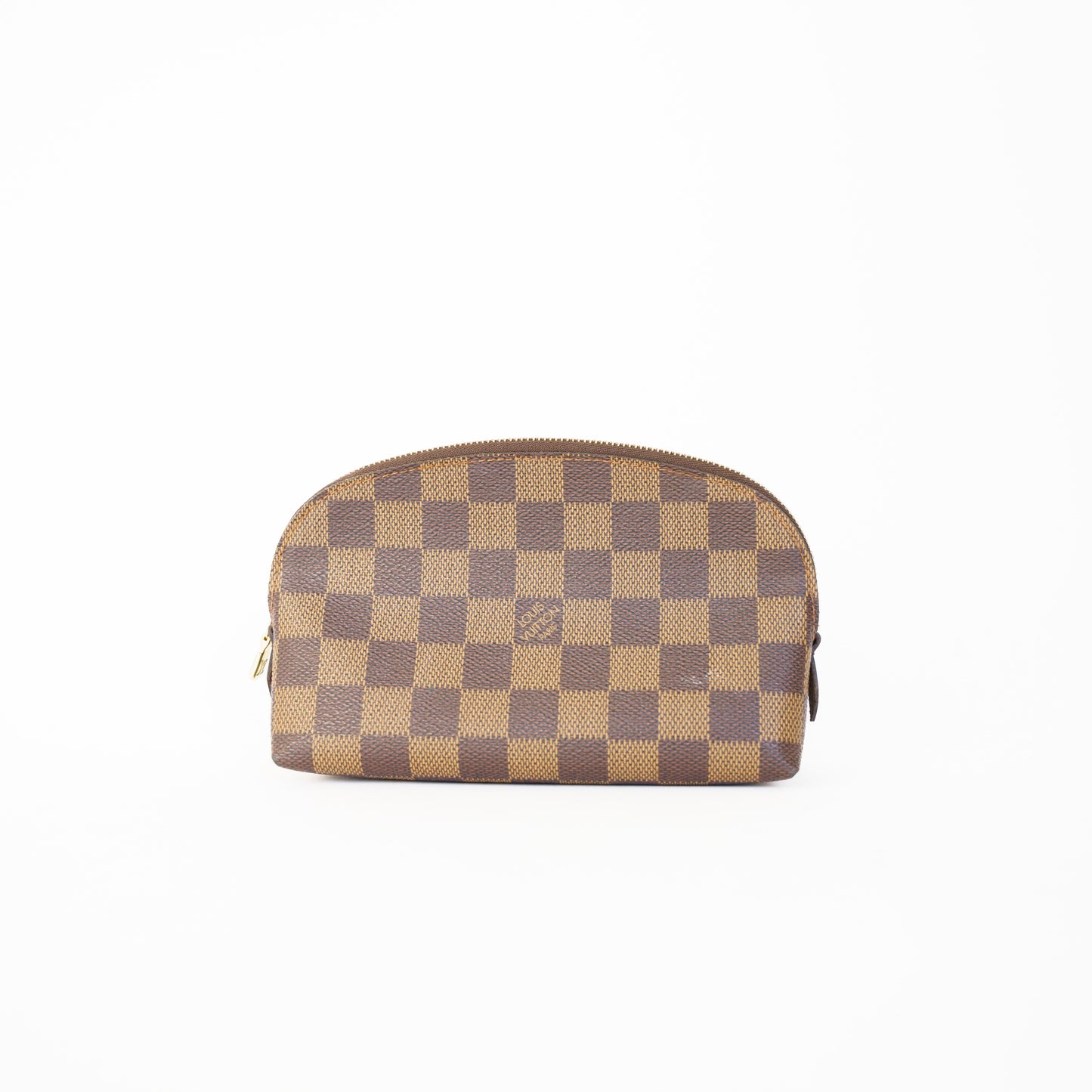 Louis Vuitton Cosmetic Pouch PM in Damier Ebene 230426A18
