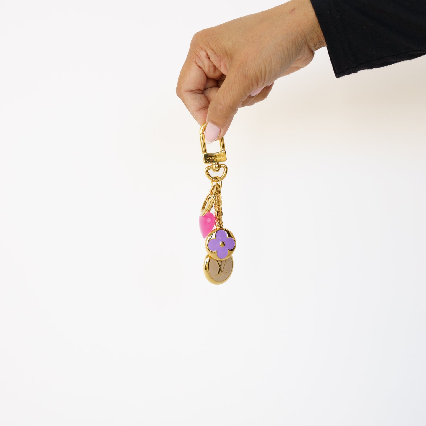 Louis Vuitton Heart and Flower Bag Charm 230426A20