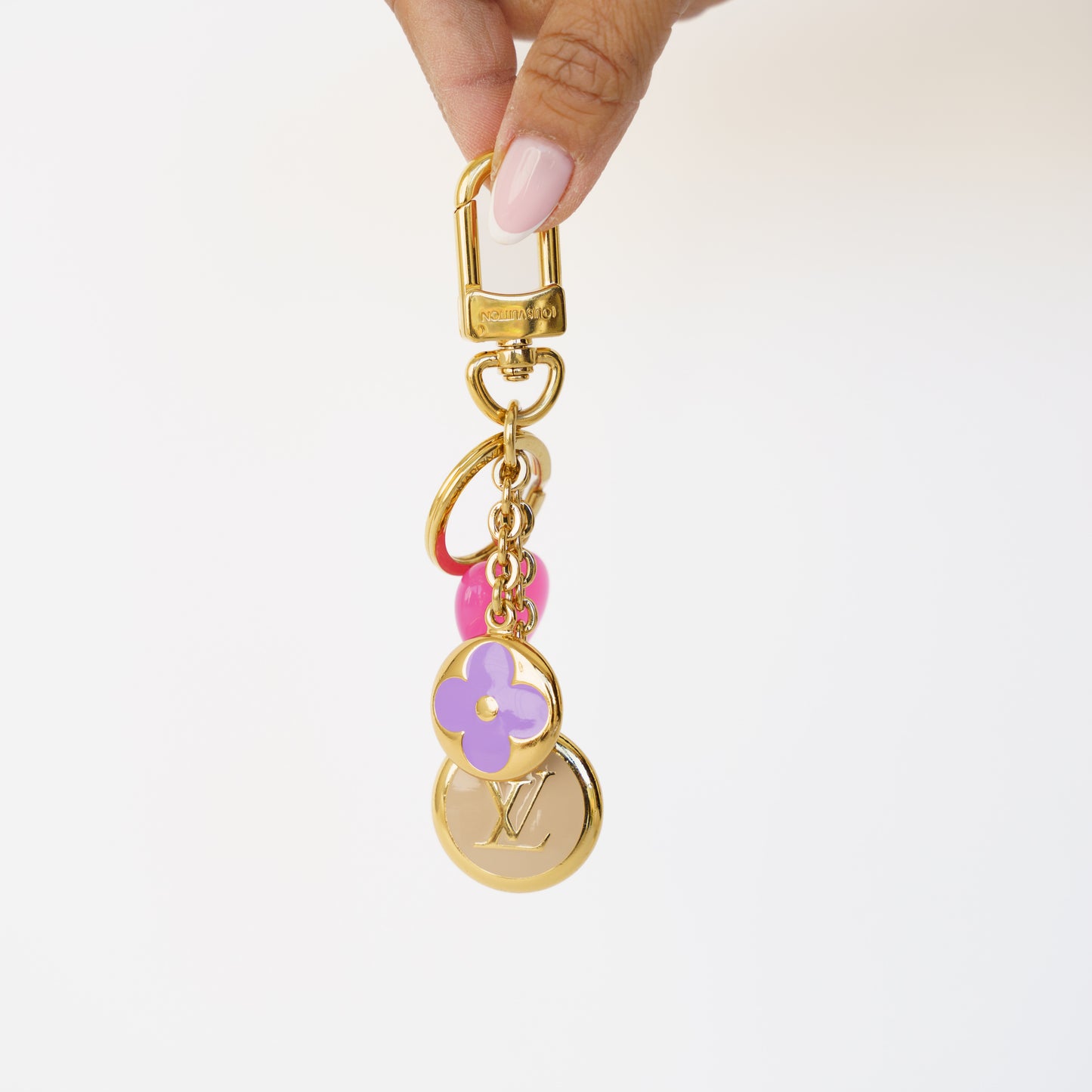 Louis Vuitton Heart and Flower Bag Charm 230426A20