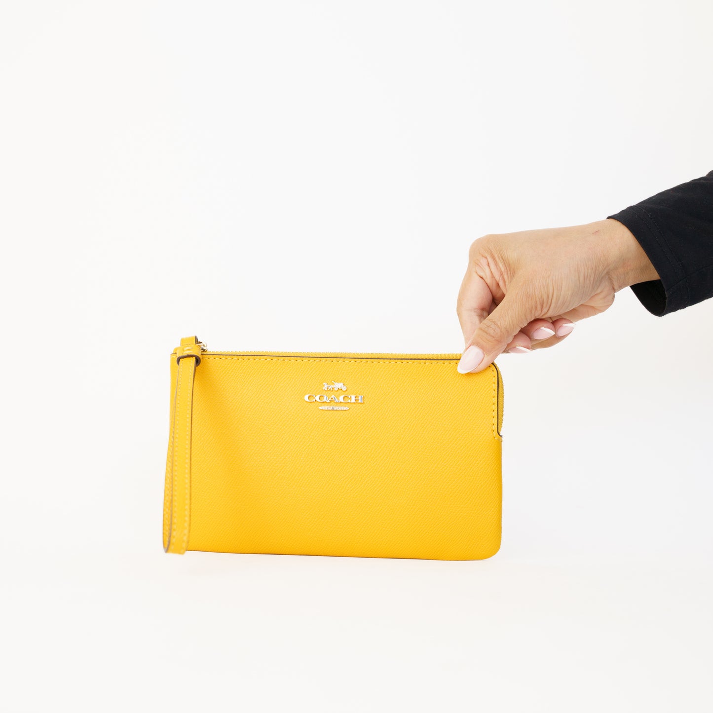 Coach Yellow Wristlet Strap 230426A16