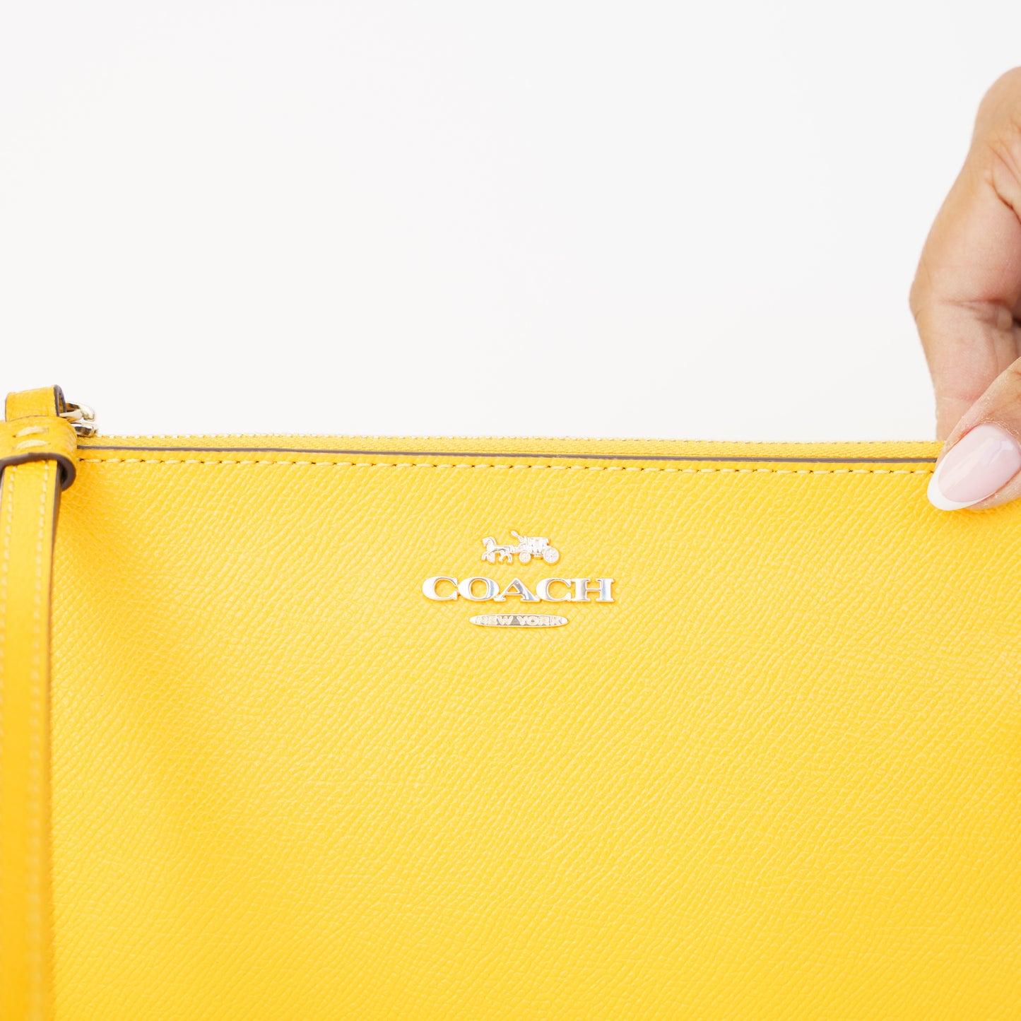 Coach Yellow Wristlet Strap 230426A16