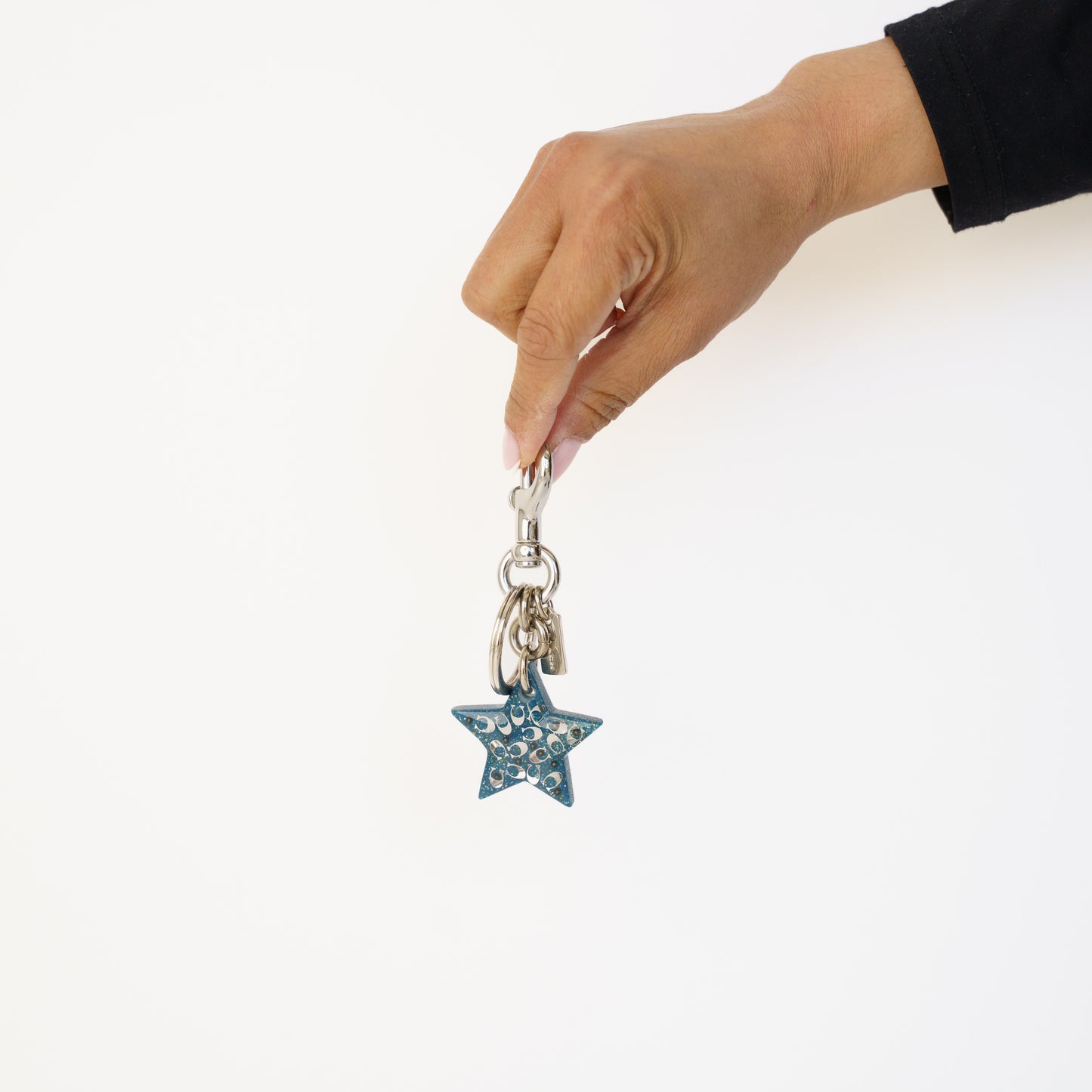 Coach Star Bag Charm in Blue 230426A11