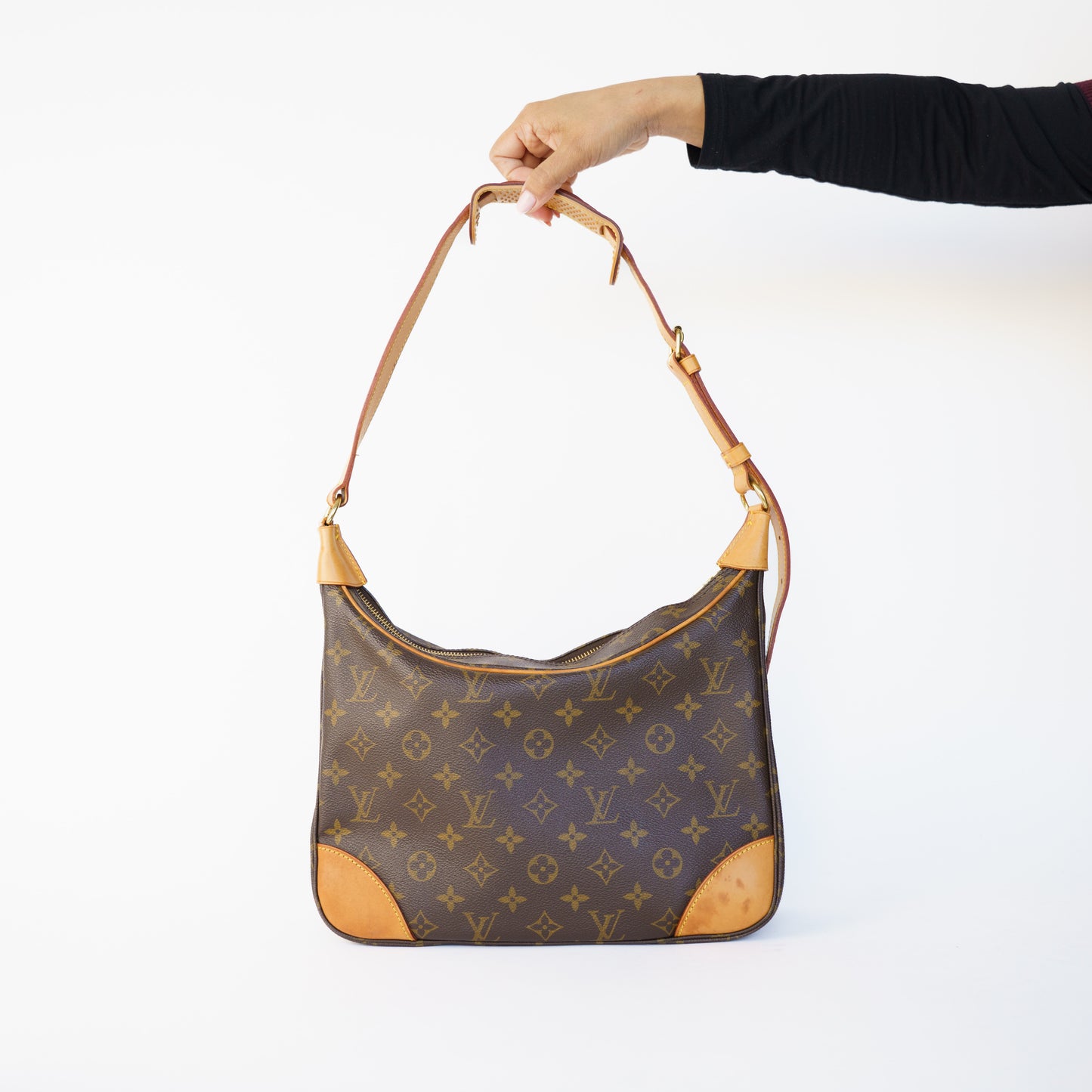 Louis Vuitton Monogram Boulogne PM Shoulder Bag 230426B05