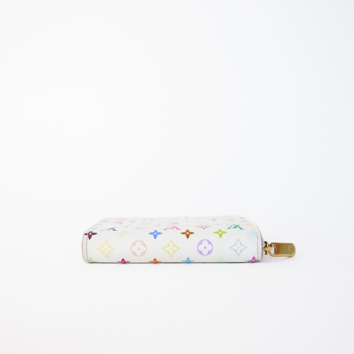 Louis Vuitton Zippy Coin Wallet in in White Multicolor X Takashi Murakami 230426B07
