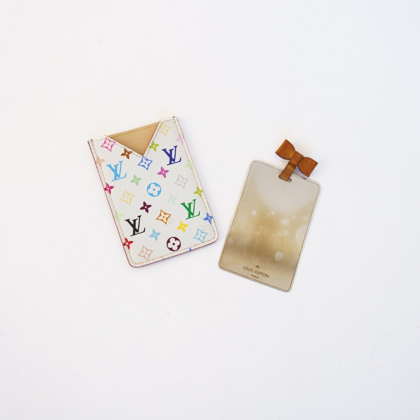 Louis Vuitton Etui Mirror Blanc Multicolor x Takashi Murakami 230426B08