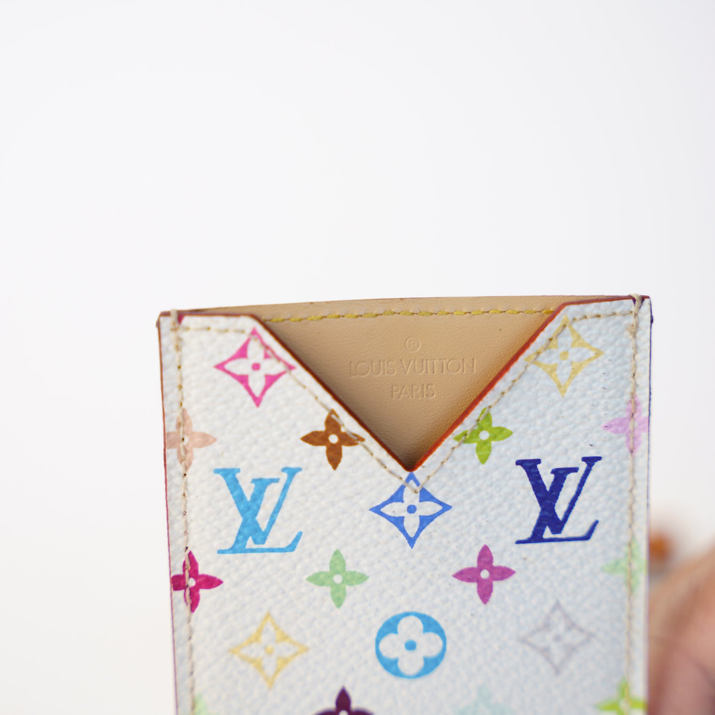 Louis Vuitton Etui Mirror Blanc Multicolor x Takashi Murakami 230426B08