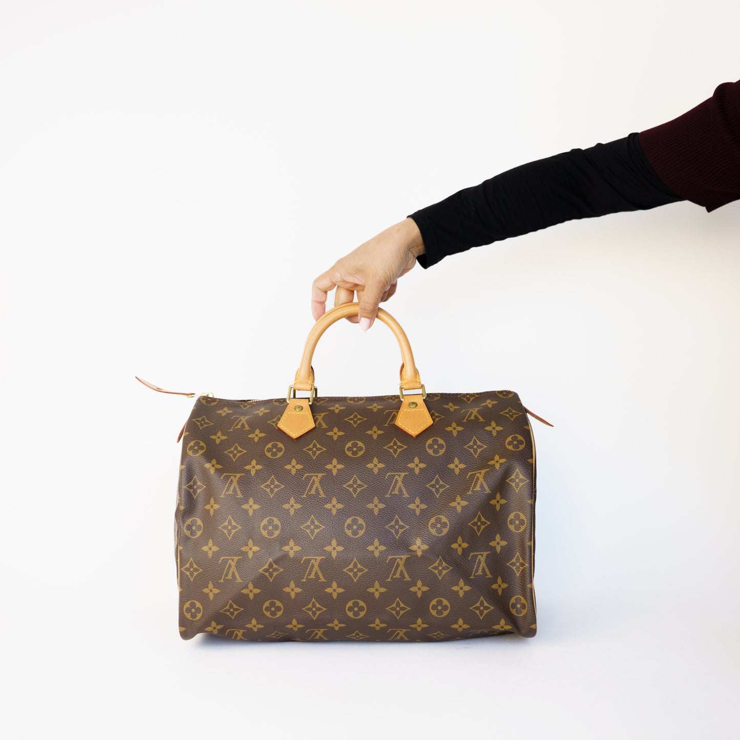 Louis Vuitton 1999 Speedy 35 in Monogram 230426B11
