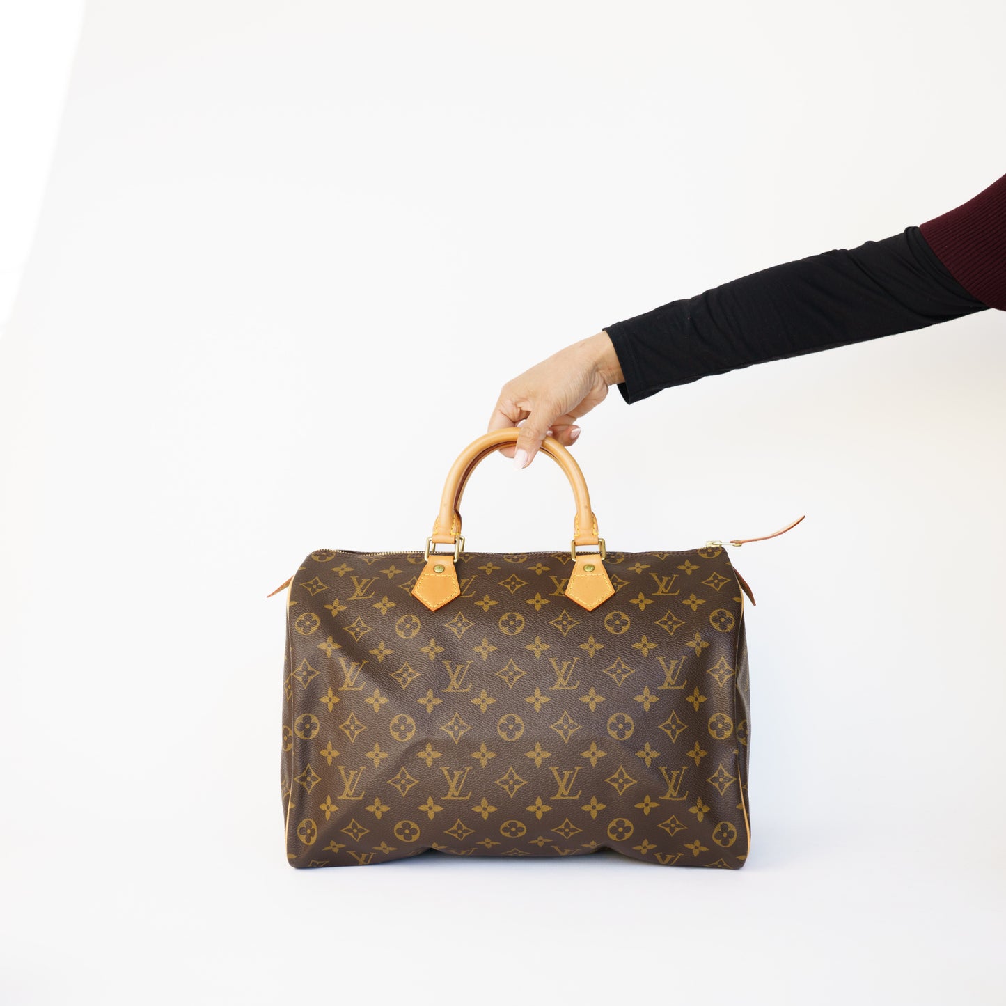Louis Vuitton 1999 Speedy 35 in Monogram 230426B11